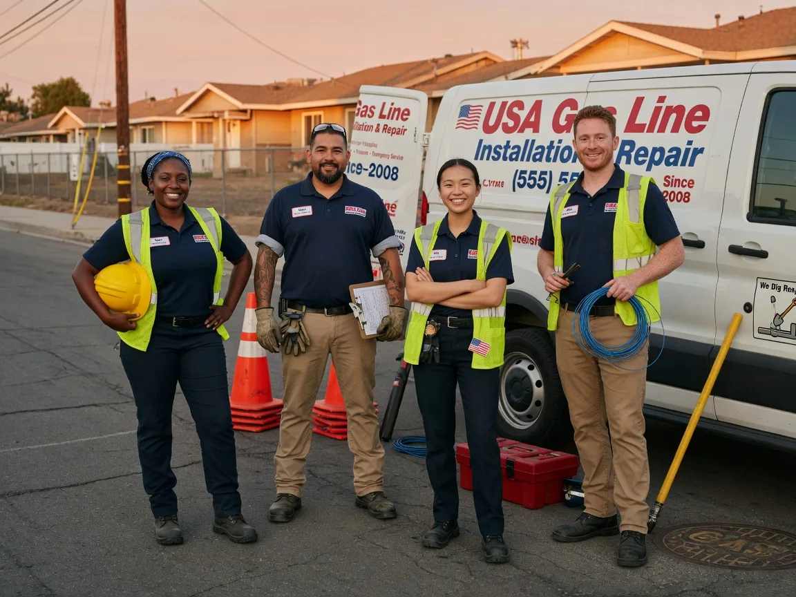 Gas Line Installation company in Oyens, IA